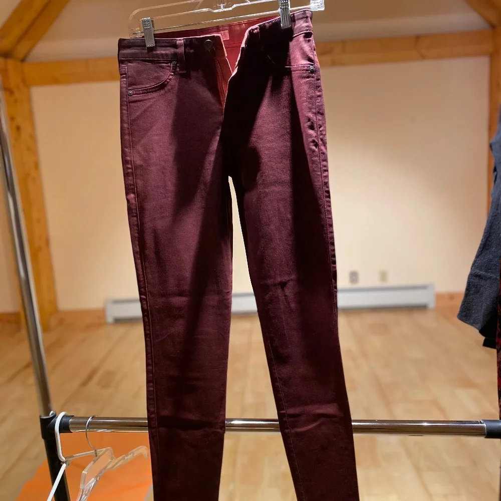 Vizcano burgundy premium jeans - Picture 1 of 9